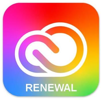 Adobe CC for TEAMS All Apps MP ML (+CZ) GOV RENEWAL 1 User L-4 100+ (12 Months)