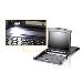 ATEN CL5716M SINGLE RAIL 16P PS/2-USB LCDKVMP 17INCH W/LED LIGHT/USA KB/EU