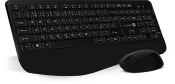 CONNECT IT Combo bezdrátová černá klávesnice + myš