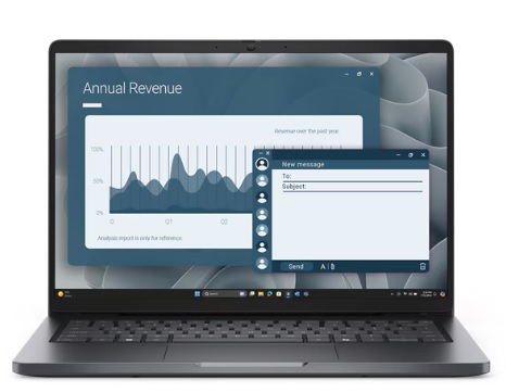 DELL Pro 14 PC14255 Ryzen 3 210/8GB/512GB SSD/14" IPS FHD+/IR Cam & Mic/W11P/3Y ProSpt/šedá