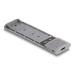 Delock Externí kombinované pouzdro USB Type-C™ pro M.2 NVMe PCIe nebo pro SATA SSD - beznástrojové