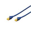 Digitus CAT 6A S-FTP patch cable, Cu, LSZH AWG 26/7, length 2 m, color blue