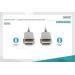 Digitus DisplayPort AOC hybridní připojovací kabel M/M, 15m, UHD 8K@60Hz, CE, zlato, bl