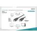 Digitus HDMI High Speed + Ethernet připojovací kabel, 2xstíněný, 2m