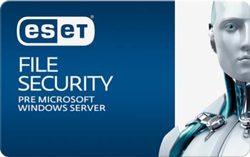 ESET File Security for Microsoft Windows Server - 2 PC predĺženie o 1 rok