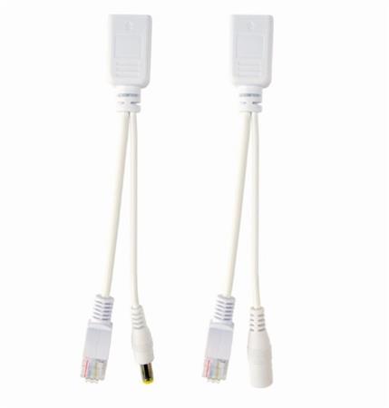 GEMBIRD UTP pasivní PoE adaptér, injector kit 0,15m