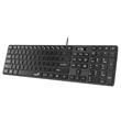 Genius Slimstar K500 Education , Klávesnice, drátová, výuková, layout bez písmen, Copilot klávesa, USB, černá