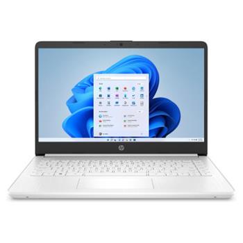HP NTB 14s-dq0030nc/Celeron N4120/4GB/128GB SSD/Intel UHD 600/14" HD SVA AG/ac/BT4.2/2y/Win 11 Home S/Snowflake white