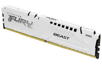 KINGSTON 32GB 6400MT/s DDR5 CL32 DIMM FURY Beast White XMP