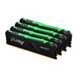 KINGSTON 64GB 3200MHz DDR4 CL16 DIMM (Kit of 4) FURY Beast RGB