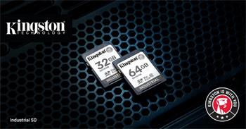 KINGSTON 8GB SDHC Industrial -40C to 85C C10 UHS-I U3 V30 A1 pSLC