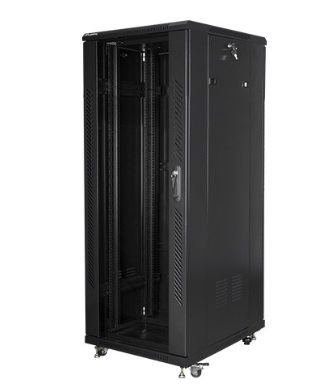 LANBERG 19" volně stojící skříň 32U/600x800 v rozloženém stavu, černá - balík 2 ze 3