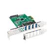 LANBERG KARTA PCI EXPRESS X1->4X USB-A 3.1 GEN1 LOW PROFILE