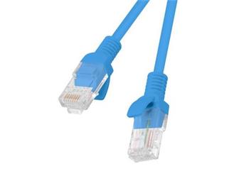 LANBERG Patch kabel CAT.6 UTP 15M modrý Fluke Passed