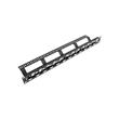LANBERG PATCH PANEL BLANK 24 PORTŮ 1U STAGGERED S ORGANIZÉREM PRO MODULY KEYSTONE BLACK