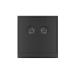 LANBERG RACK CABINET 19" WALL-MOUNTED 9U 570X600 FAST ASSEMBLY (FLAT PACK) BLACK