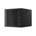 LANBERG RACK CABINET 19" WALL-MOUNTED 9U 570X600 FAST ASSEMBLY (FLAT PACK) BLACK