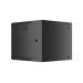 LANBERG RACK CABINET 19" WALL-MOUNTED 9U 570X600 FAST ASSEMBLY (FLAT PACK) BLACK