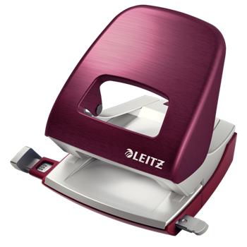 LEITZ Stolní děrovačka NeXXt STYLE 5006, granátově červená