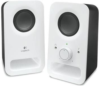 Logitech reproduktory Z150 2.0, bílé, 3,5mm, 3W