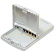 MikroTik RouterBOARD RB960PGS-PB PowerBox Pro, 5xGLAN (4x PoE-OUT), Outdoor, nap. adaptér, ROS L4, mont.set
