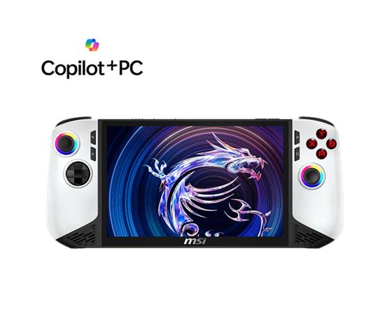 MSI Claw 8 AI+ A2VM Polar Tempest Edition-096CZ herní konzole/Core Ultra 7 258V/32GB/2TB/8" FHD+, 120Hz1 Touch/win 11