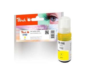 PEACH kompatibilní cartridge Epson No. 102, yellow, 70ml