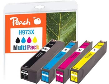 PEACH kompatibilní cartridge HP No. 973X, Multi-Pack1x bk,c,m,y; 1x183/3x85ml