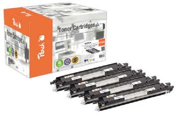 PEACH kompatibilní toner HP No 130A MultiPack, bk, c, m, y