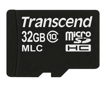 Transcend 32GB microSDHC (Class 10) MLC průmyslová