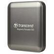 Transcend ESD420G 4TB, USB 20Gbps Type C, Externí odolný SSD disk (3D NAND flash), 2000MB/R, 2000MB/W, Magsafe, šedý