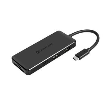 Transcend HUB5C, USB-C (3.1 Gen 2) 6-in-1 Hub, 2 x