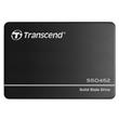 TRANSCEND SSD452K-I 256GB Industrial (3K P/E) SSD disk 2.5" SATA3, 3D TLC, Aluminium case, 560MB/s R, 520 MB/W, černý