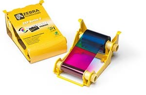 Zebra/Motorola ZXP3 YMCKO, barevná barvící páska